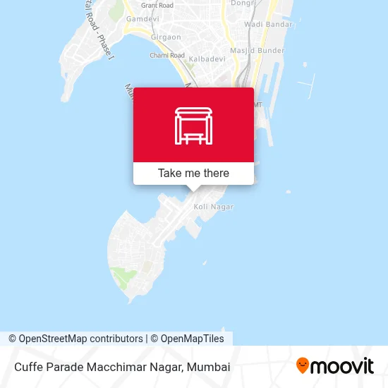 Cuffe Parade Macchimar Nagar map