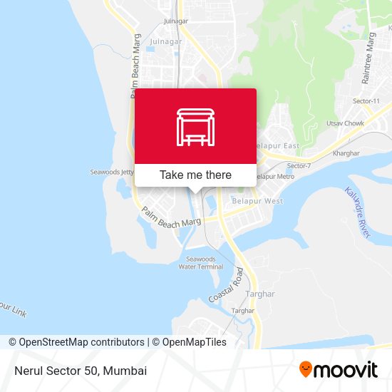 Nerul Sector 50 map