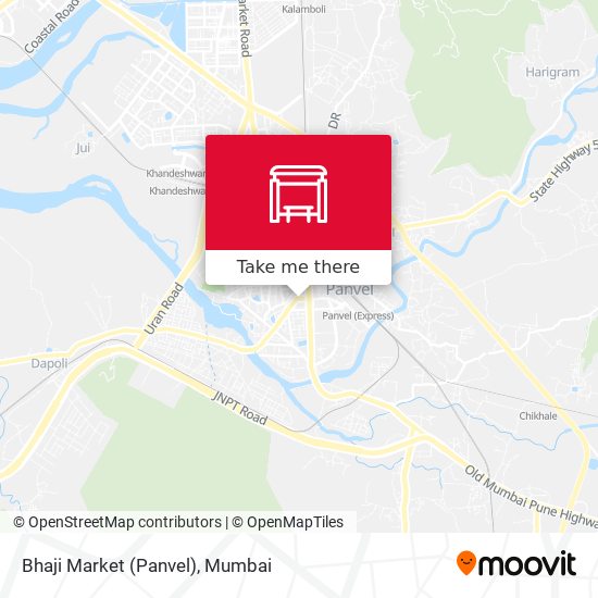 Bhaji Market (Panvel) map