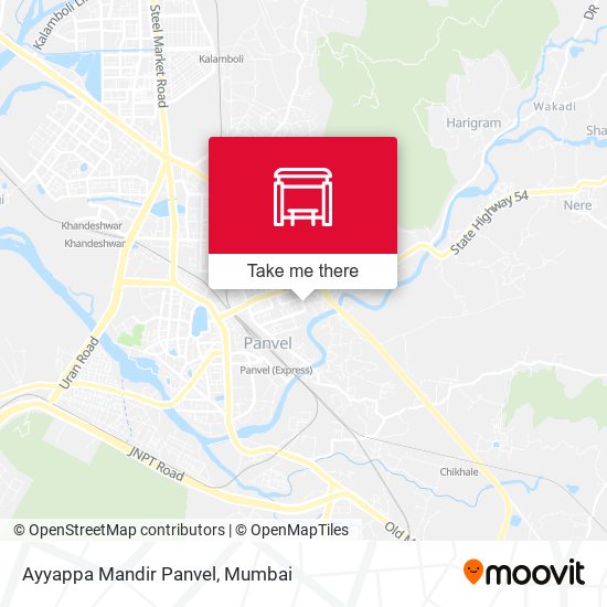 Ayyappa Mandir Panvel map