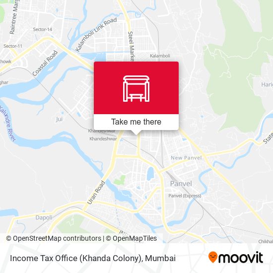 Income Tax Office (Khanda Colony) map