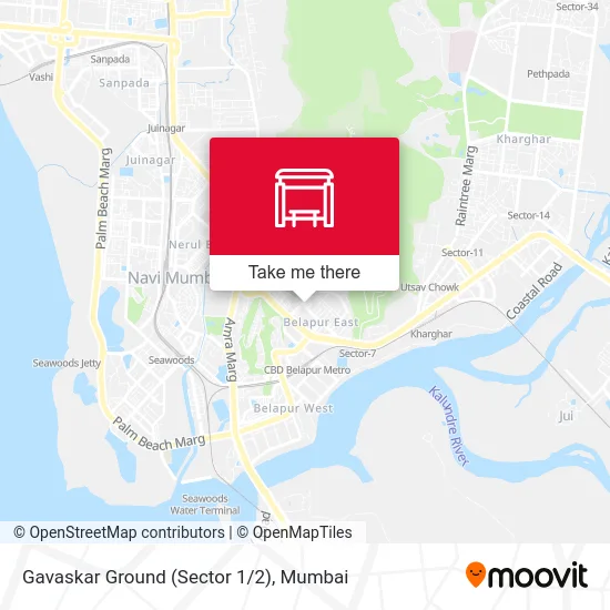 Gavaskar Ground (Sector 1/2) map