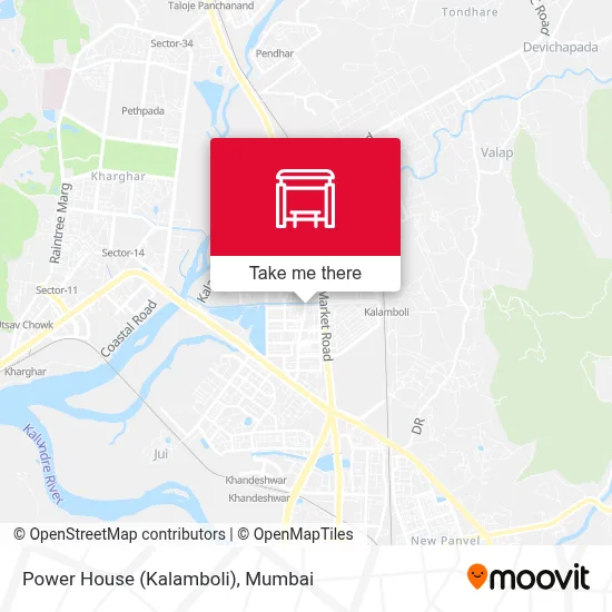 Power House (Kalamboli) map
