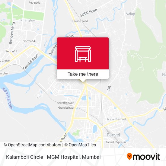 Kalamboli Circle | MGM Hospital map