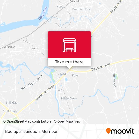 Badlapur Junction map