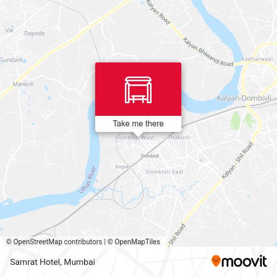 Samrat Hotel map