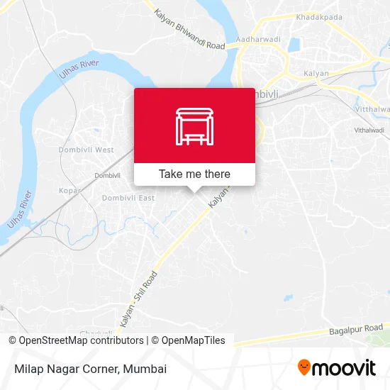 Milap Nagar Corner map