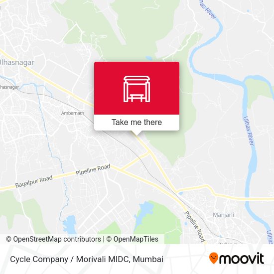 Cycle Company / Morivali MIDC map