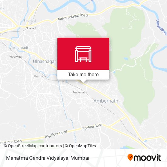 Mahatma Gandhi Vidyalaya map