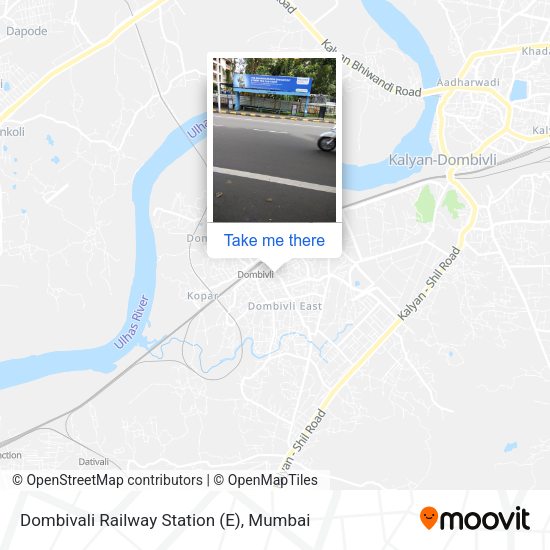 Dombivali Railway Station (E) map