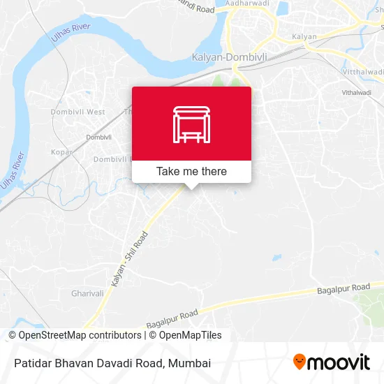 Patidar Bhavan Davadi Road map