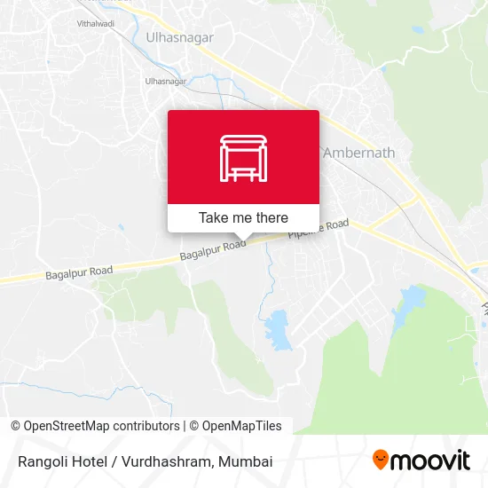 Rangoli Hotel / Vurdhashram map