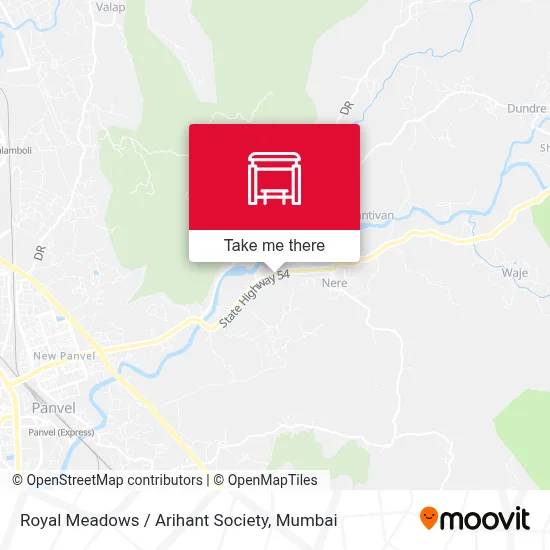 Royal Meadows / Arihant Society map