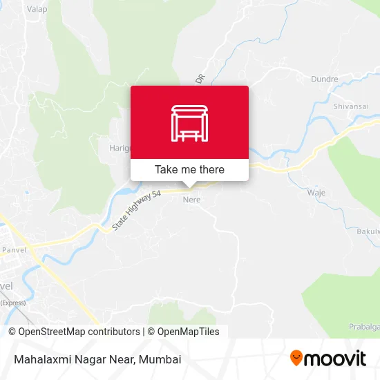 Mahalaxmi Nagar Nere map