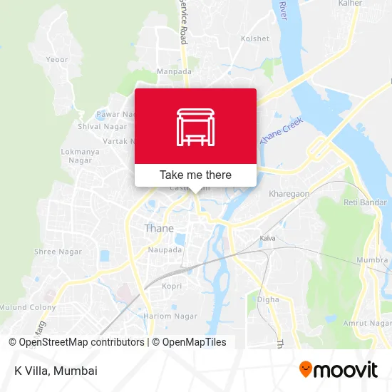 K Villa map