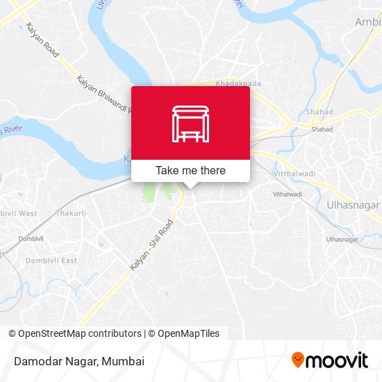 Damodar Nagar map