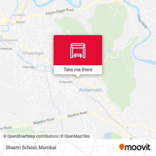 Shastri School map