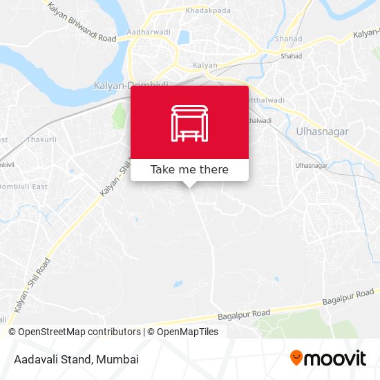 Aadavali Stand map