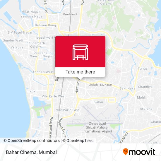 Bahar Cinema map