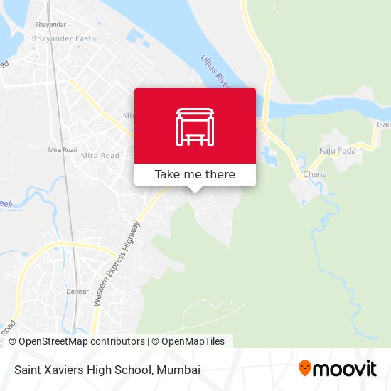 Saint Xaviers High School map