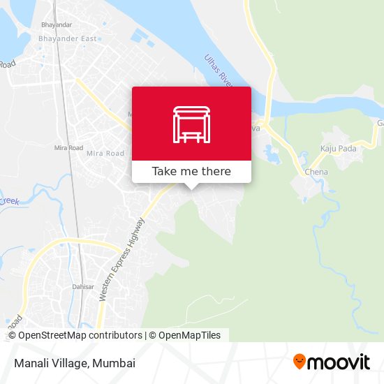 Manali Village map