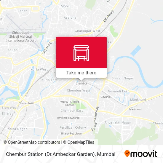 Chembur Station (Dr.Ambedkar Garden) map