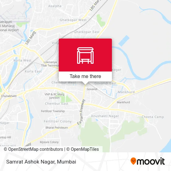 Samrat Ashok Nagar map