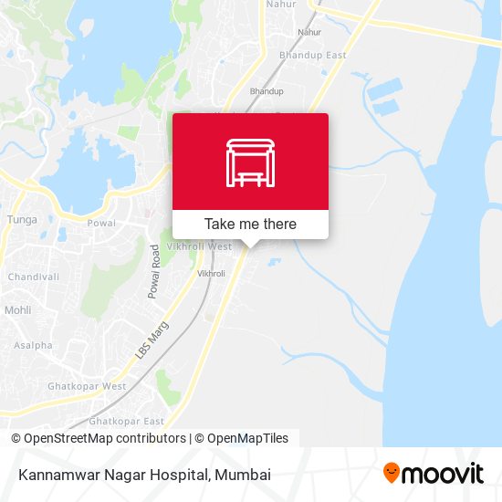 Kannamwar Nagar Hospital map