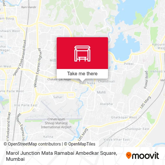 Marol Naka / Mata Ramabai Ambedkar Chowk map