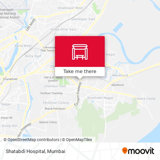 Shatabdi Hospital map