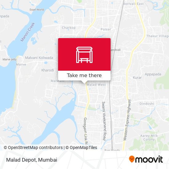 Malad Depot map