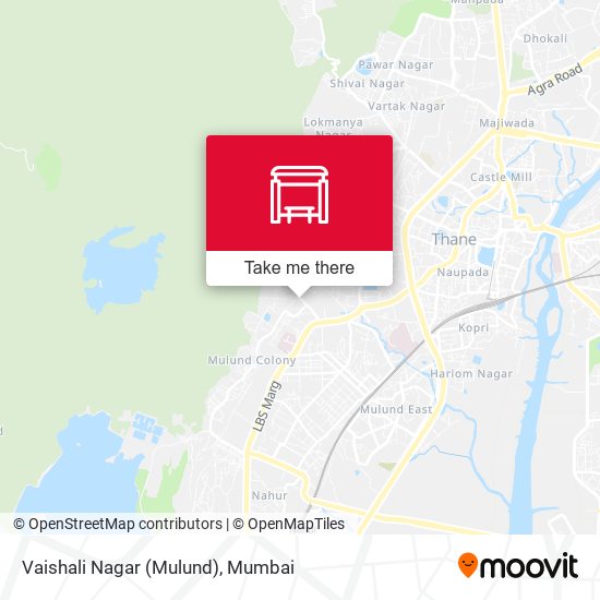 Vaishali Nagar (Mulund) map