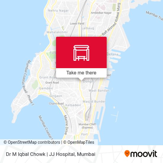 Dr M Iqbal Chowk | JJ Hospital map