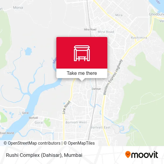 Rushi Complex (Dahisar) map