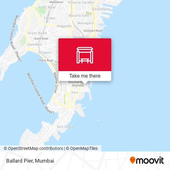 Ballard Pier map