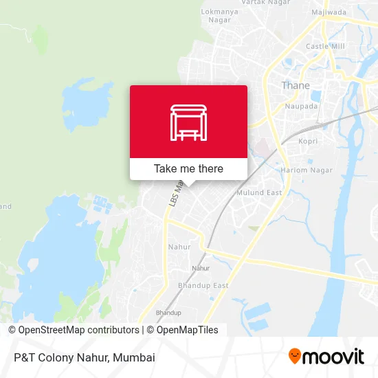 P&T Colony Nahur map