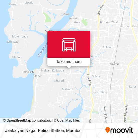 Jankalyan Nagar Police Station map