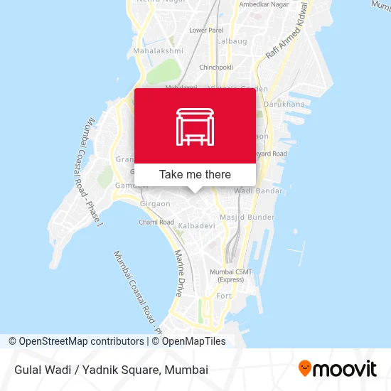 Gulal Wadi / Yadnik Chowk map