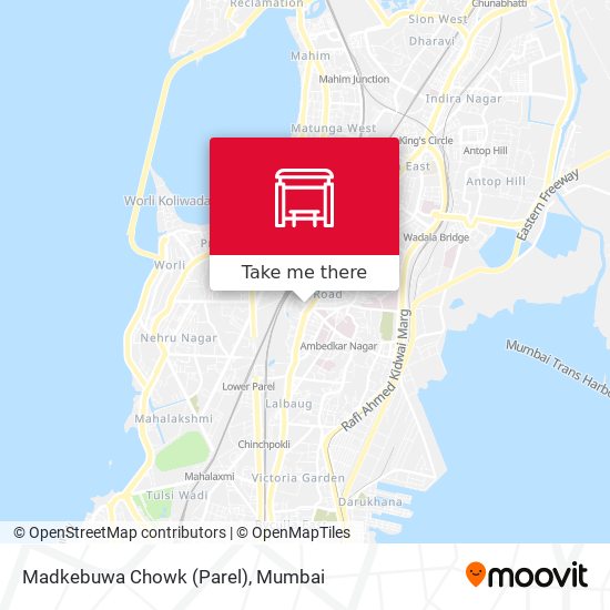 Madkebuwa Chowk (Parel) map