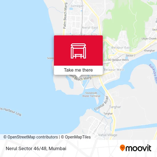 Nerul Sector 46/48 map