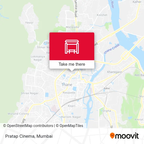 Pratap Cinema map