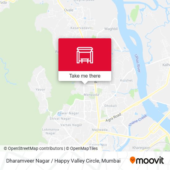 Dharamveer Nagar / Happy Valley Circle map