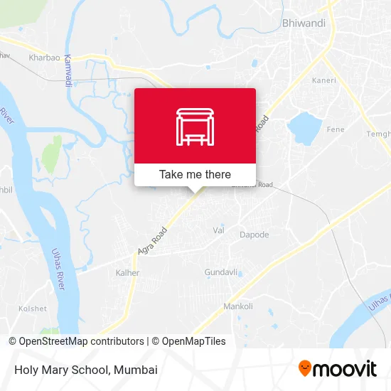 Holy Mary School map