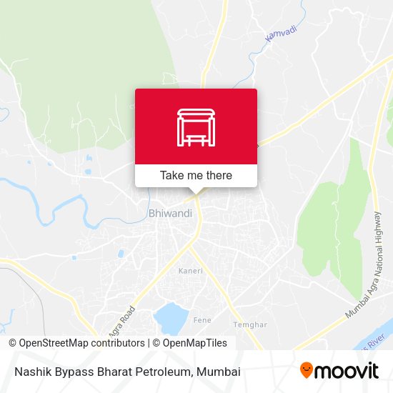 Nashik Bypass Bharat Petroleum map