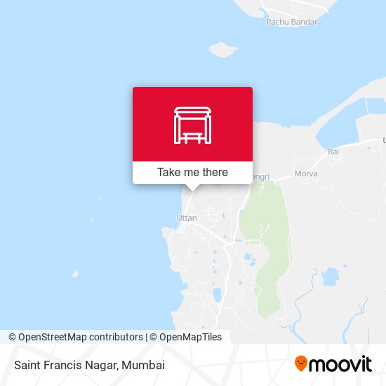 Saint Francis Nagar map