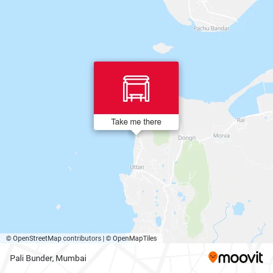 Pali Bunder map