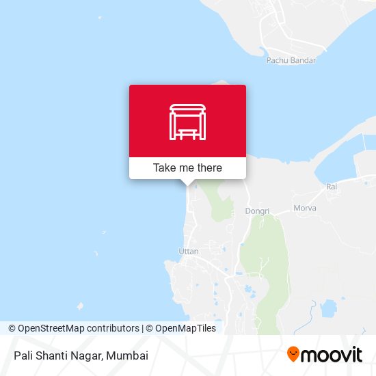 Pali Shanti Nagar map