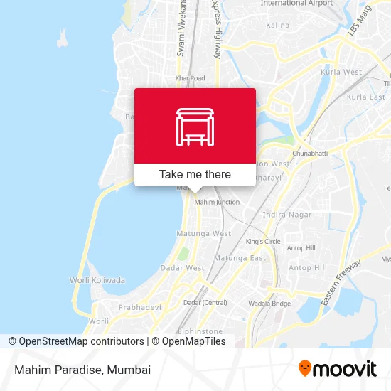 Mahim (Paradise) map