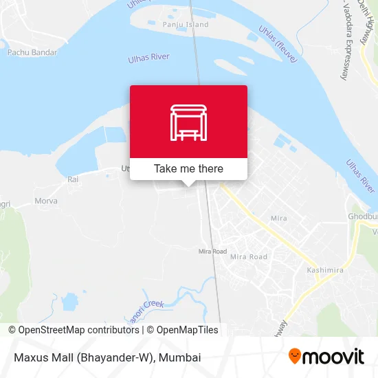 Maxus Mall (Bhayander-W) map