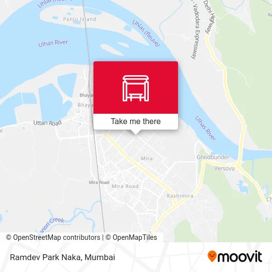 Ramdev Park Naka map